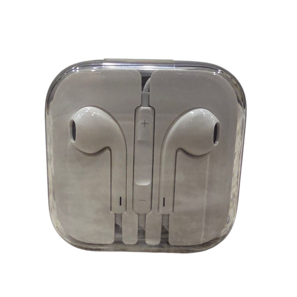 NEW Sealed Authentic Apple EarPods 3.5mm Wired Headphones Case OEM iphone